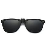 Long Keeper Clip-on Sunglasses - Polarised Clip on Volwassen, Grey