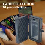 Carbon Fiber Pattern Trading Card Case PSA BGS CGC Graded Slab Storage Holder