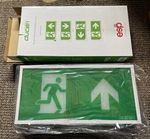 ESP Duceri 3w LED Maintained Emergency Sign Up Arrow (New)