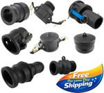 Camlock Hose Coupling Fitting Male/Female Type A B C D E F DC DP