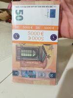 Invalid, 50 Euro colorful imitation 100pcs joke paper coins realistic banknotes