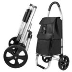 Shopping Cart Large Lightweight Folding Trolley Waterproof Bag 2 Wheel Large New