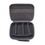 Action Camera Case Adjustable Dividers Zippered Organizer Case Mesh Pocket