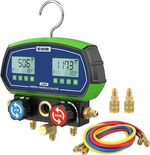 Air Conditioning Digital Manifold Gauge Refrigeration HVAC Vacuum Pressure Test