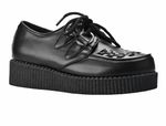 FOREVER FASHION PUNK ROCK N ROLL FAUX LEATHER CREEPER