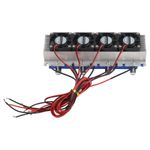 Thermoelectric Peltier Water Cooling Device with Maximum Power of 288W