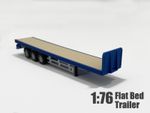 1:76 Flatbed Trailer OO Gauge 3D Printed Truck Trailer Diorama & Model Railway
