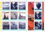 Stamp sheet+block Benin 2010 Zeppelins Aviation Graff Zeppelin in memory of