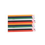 Peel Off Grease Pencil Set 12Pcs Assorted Colors Bamboo Marking Pen for Cloth