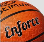 Optimum Enforce Size 7 Trainer Basketball Rubber Indoor/Outdoor Orange/Black
