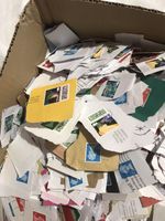 stamps 1KG  franked BUT. unfranked will be sent   BOX 2