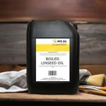 Boiled Linseed Oil 2.5L 2.5 litre - Internal wood treatment - Indoor