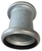 Slurry Tanker Fitting BAUER 6" Female to 6" Female C/W O-Rings