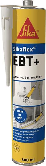 12 x Sika Sikaflex EBT+ All Colours Multipurpose Hybrid Adhesive Sealant &