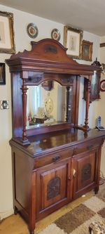 1930s Mirror Backed Sideboard  