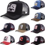 🔵NEW Disney Mickey Mouse Trucker Mesh Baseball Hat Breathable Snapback Cap UK🔵