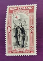 Vintage New Zealand Mint Stamp Collection WWII Peace Naval Commemorative Rare