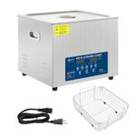 30L Ultrasonic Cleaner Timer Watch Jewellery Coins Cleaning Machine With Basket