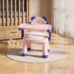 Convertible Baby Feeding Chair with Removable Tray All in One Dining Seat 