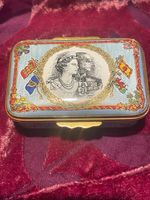 Halcyon Days Enamels Limited Edition Box Queen & Prince Philip 1947 Wedding