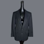 Christian Dior Men's Navy Blue Blazer Suit Jacket Vintage