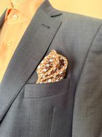 lardini silk pocket square