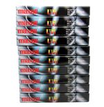10pack  MAXELL UR 60 MINUTES BLANK AUDIO CASSETTE TAPES  NEW & SEALED