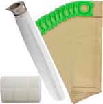 Sebo X1 X1.1 X2 X3 X4 Series Dust Bags Filter Kit Replacement Vacuum 10 Pack