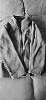 Berghaus Kids Grey Full Zip Fleece Age 7-8