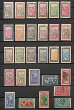 Madagascar Stamps 1908-1935 Collection Of 51 Stamps MNH/MH