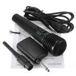 Wireless Dynamic DJ Microphone Mic Party KTV Handheld Speaker with Receiver