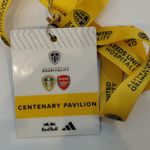 TICKET STUB/ HOSPITALITY PASS- LEEDS UNITED V ARSENAL- PREMIER LEAGUE - 2025/26