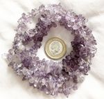 290cts Light Amethyst Small Nuggets Approx from 5x4mm to 12x8mm, 82-86cm