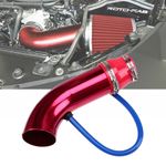 Car Cold Air Intake Induction Pipe Kit Hose System Universal 3in 76mm Universal