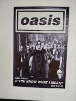 Oasis - Do You Know What I Mean - Original Promo Poster (150 x 100 cm)