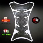 Universal Motorbike Motorcycle Carbon Tank Scratch Protector Sticker Pad LARGE