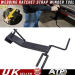 Webbing Ratchet Strap Winder Tool (HGV Cargo Truck Winch Transport Tie Down)