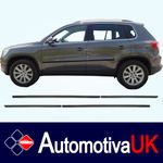 VW Volkswagen Tiguan Rubbing Strips | Door Protectors | Side Protection Body Kit