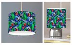 BLUE MINECRAFT CREEPER  choose from Ceiling Light Shade, Touch Lamp or Bundle