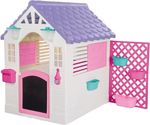 Kids Playhouse with Electronic Doorbell, Dolu Garden Activity Toy House Plastic