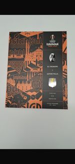 UEFA Europa League Final Programme 2026 - SC Freiburg vs Aston Villa