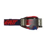 Leatt 2024 Goggles Velocity 6.5 Red Blue Roll Off Anti-fog Lens MX Motocross