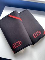 SBD Powerlifting Knee Sleeves 7mm XL IPF Approved Black Red