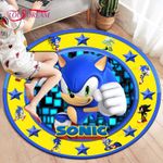 Sonic Floor Rugs Bedroom Sonic Carpet Room Doormat Rug Kids Play Fun Boys 100cm