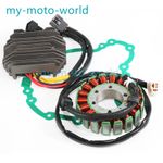 For Triumph 104MM Stator & Voltage Regulator & Gasket Speed Triple 1050 05-2010