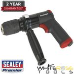 Sealey Air Drill Ø13mm with Keyless Chuck Composite Reversible - Premier