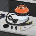 3800W 6 Speeds Steamer Cleaning Machine Steam Cleaner with 3 Heads for Car Home