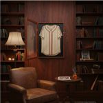 Sports Jersey Display Frame Glass Front for Home Decor, Collectors Display Case
