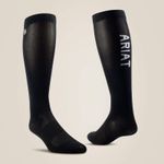ARIAT TEK ESSENTIAL LONG RIDING SOCKS - BLACK