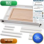 CroBlissful Juice Groove Router Jig 8 Spacers 22x29 in Large White
